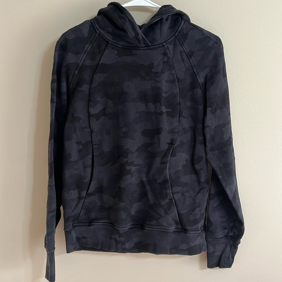 Lululemon Scuba Pullover Heritage 365 Camo Deep Coal Multi - Picture 5 of 12